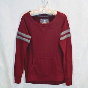 SO | Maroon Varsity "Perfect Sweatshirt" | XS
